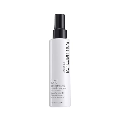 shu uemura art of hair Izumi Tonic Strengthening & Thickening Rice Water Treatment - Leave-In Hair Treatment, Hydrates and Repairs Damaged Hair, With Japanese Rice Water