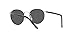 Persol Unisex PO2422SJ Round Sunglasses, Silver/Matte Black/Grey, 51 mm