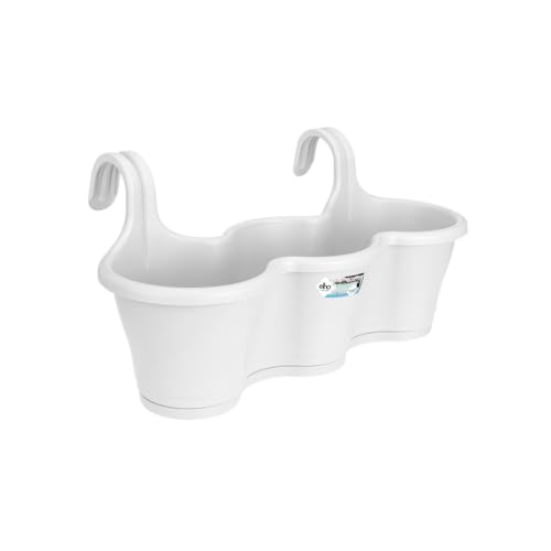 Elho Corsica Easy Hanger Trio 50 - Jardinera por Balcón Exterior - Ø 53.0 x H 27.0...