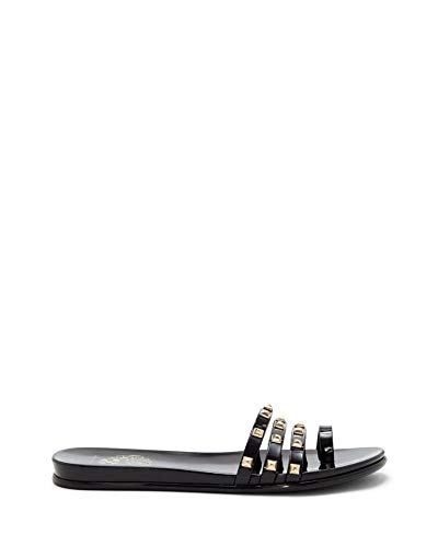 Vince Camuto Women's Elishenta Jelly Sandal Slipper, Black
