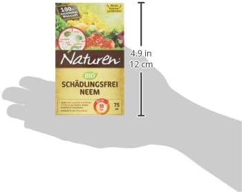 Substral Naturen Bio Schädlingsfrei Neem, 75ml Konzentrat - gegen saugende und beißende Schädlinge an Gemüse- und Zierpflanzen