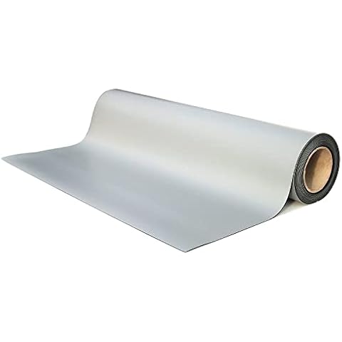 StaticTek MT4500 Grey ESD Anti-Static Desk Mats Roll, 2-Layer Conductive Rubber Heat & Chemical Resistant - 30" X 40' Table Mats Roll - Meets ANSI ESD-S20.20 Standard - 2mm Thick (TT_MT4530GY) Cover
