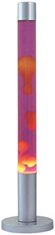 rabalux Dovce Lampe Lave, Métal Verre, Violet, Orange, Argent, 76...