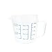1pc 250ml Résistant À La Chaleur Mesureur Verre Clair Échelle Micro-Ondes Mesureur pour Le Lait en Poudre Liquide Farine pour Enfants