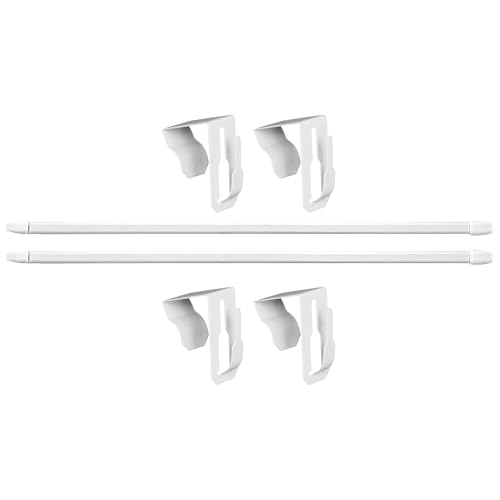 Barra Telescópica Para Cortinas | Barra Extensible Ajustable Para Cortinas | Accesorio Decorativo Para Hogar Incluye 4 Ganchos Para Baño Dormitorio Y Salón