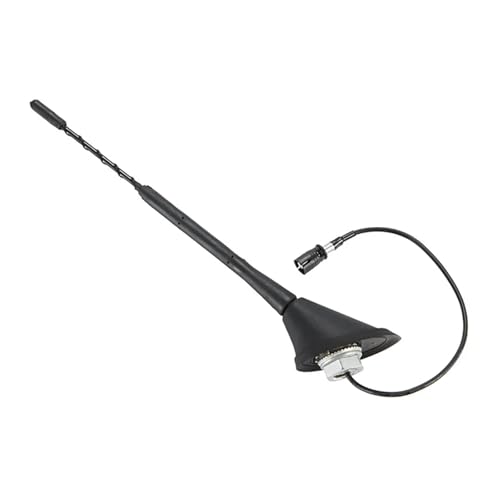 Antenne Radio Voiture Toit AM FM avec Base Antenne Fouet Compatible BMW Audi VW Polo