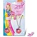 JoJo Siwa 2 Pack BFF Necklace On Card Pretend Play Toys