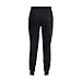 Under Armour Womens Rival Fleece Joggers, (001) Black / / White, Small