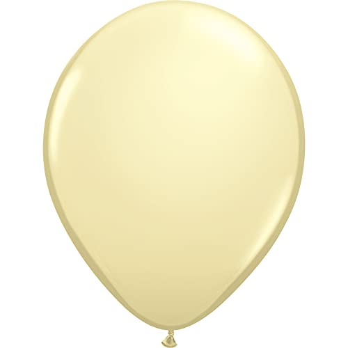Image of Qualatex 11 inch Ivory Silk Balloons (100ct) by Pioneer Balloon Company