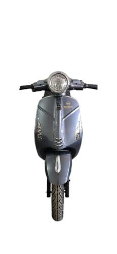 Image of Virat Electric Scooter, Non RTO, 70-150 km Range per Charge, Fast Charging (Grey)