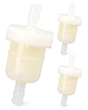 3PCS Engine Inline Fuel Filter 35-8M0157133 Fit for Nissan Outboard, Fit for Tohatsu 4HP 5HP 6HP