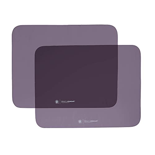 Prince Lionheart Kit de Pare-Soleil Enroulés | 2 Pièces | Adhère aux Vitres de la Voiture | Pas de Plis | 50cm x 40 cm | Résistant | Facile à Ajuster | Adhérence Statique – Noir