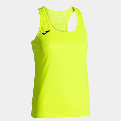 Joma Femme Siena T shirt pour femme, Sienne - Jaune Fluorescent, L EU