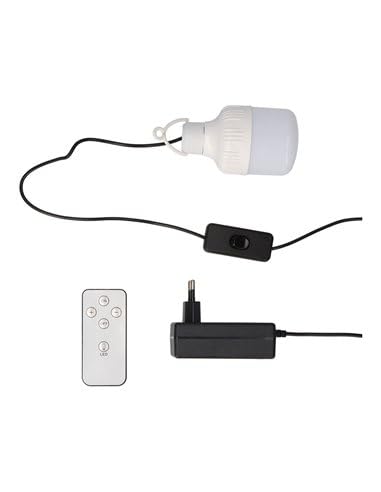 EDM Ventilador de Pie 33523 Blanco 25 W Solar