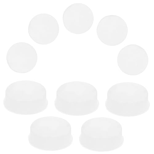 GALPADA 10pcs Flute Key Hole Plugs Silicone Open Hole Plug Covers for Flute Maintenance Essential Accessories for Optimal Sound Quality Fit for Flutists Convenient Replacement