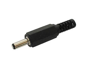 Fiche d'alimentation mâle 1.3 x 3.4 x 9.5mm