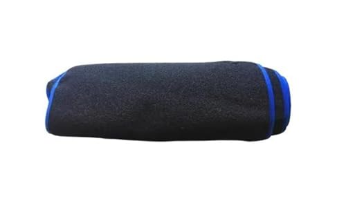 Cubierta de tablero para Nissan Qashqai J10 y Rogue protector interior dashmat negro LHD