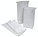 Heavy Duty DELIVERY Bags - White - Water Resistant 500 Bags Denture Delivery Bags - 500pk