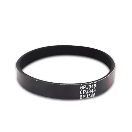 Courroie D'entraînement 1 Pièces 6PJ348 Courroie D'entraînement 6 Nervures Courroie De Transmission PJ348 348mm De Long 13 Pouces Courroie D'entraînement De Rabot À Bois Courroie Transmission(2 pièces