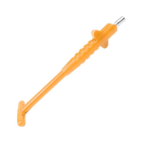 Image of Car Tire Valve Stem Puller, No Scratch Auto Valve Stem Remover & Installer Core Tool, Vehicle Tyre Valve Repair Tool Accessories, Universal for SUV Motorcycle Truck (Yellow)