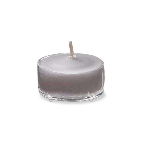 tag Color Studio Tealight Candles Set of 8 Gray Tealight Gray