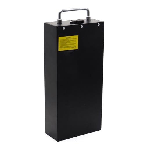 60V 20Ah pour Citycoco Gros Pneu Scooter électrique Batterie Lithium-ION li ION Deux Roues Scooter électrique vélo avec BMS et Chargeur pour Moteur 1500W...