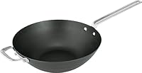 Scanpan Black Iron Wok, 30 cm, Carbon Steel