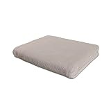 SABANALIA - Toalla Rizo Americano 600 grs, 100% algodón, Alto Grosor, Sorprendente Capacidad de Secado, Gran Capacidad para Absorber Agua, Sábana 100x150, Camel