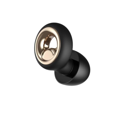 UQEXXNE Noise Cancelling Ear Plugs for Sleeping, 60dB Silicone Ear Plugs for Noise Reduction, Reusable Sleeping Earplugs for Snoring, Concert & Swimming Ear Protection with 8 Eartips(Dark Black)