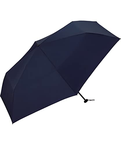 Wpc. 雨傘 UNISEX AIR-LIGHT EASY OPEN UMBRELLA ネイビー 53cm 軽量 雨晴兼用 継続はっ水 メンズ レディース 折りたたみ傘 UX006-910