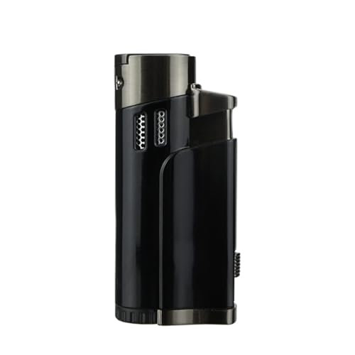 Encendedor de llama torch recargable de butano para cigarros miniatura 2