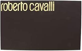 ROBERTO CAVALLI ESZ025 D0060 Grey/Black Leopard Print Mens Scarf