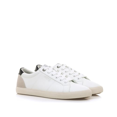 Mtng Para Hombre. 84732 Zapatillas Aria Blanco (45), Plano, Cordones, Casual - 5