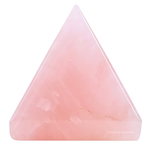 Pyramide en quartz rose contre le stress quotidien : retrouvez l'harmonie intérieure