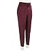 Ymiko Jogger Pants Comfortable Loose Running Fitness Sweatpants WineRed (XXL)