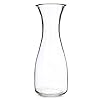 34 oz (1 Liter) Glass Carafe Beverage Bottles, 4-pack - Water Pitchers, Wine Decanters, Mixed Drinks, Mimosas, Centerpieces, Arts & Crafts - Restaurant, Catering, Party, & Home Kitchen Supplies #2