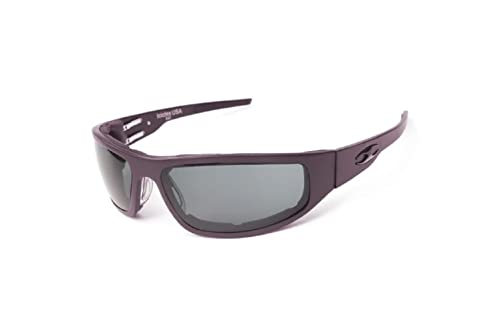 ICICLES Bagger Polarized Grey Lens Sunglasses with Matte Black Frame