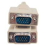 Jameco Valuepro Adaptador de cabo de extensão 10H1-15110, macho para macho, DB25 para DB25, comprime