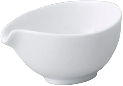 Set of 5 Tabletop Accessories, Single Mouth Ball (M) [11 x 8.2 x 5.5 cm (195cc)] Western Tableware, Cafe, Restaurant, Coffee, Commercial Use, Hotel