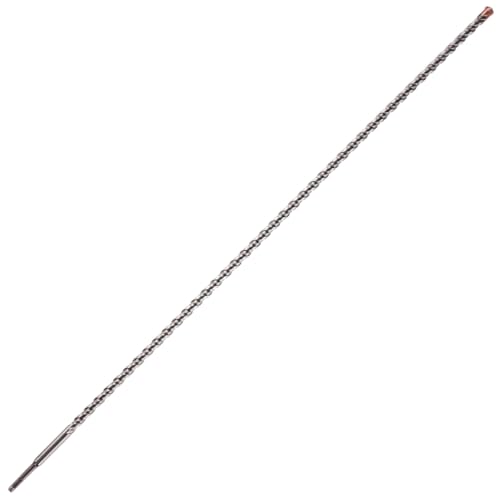 14mm x 1000mm Long SDS Plus High Performance Hammer Drill Bits, Professional Tungsten Carbide Cross Tipped Masonry Drill Bit For Brick, Concrete, Stone, Granite. 14mm SDS Drill Bit x 1 Metre Long