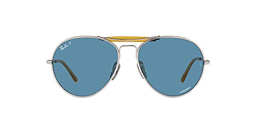 Image of Ray-Ban Unisex Rb8063 Titanium Aviator Sunglasses