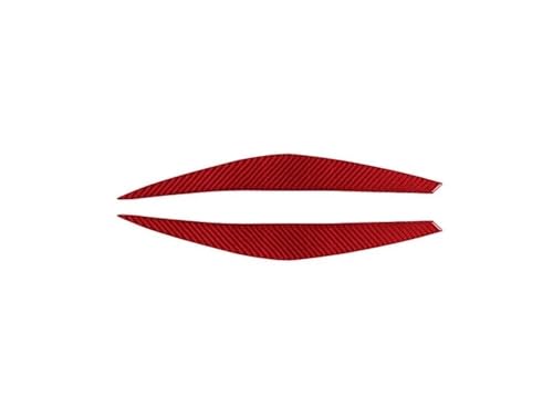 Sourcil phare voiture carbone pour X6 E71 2008-2014 paupière phare