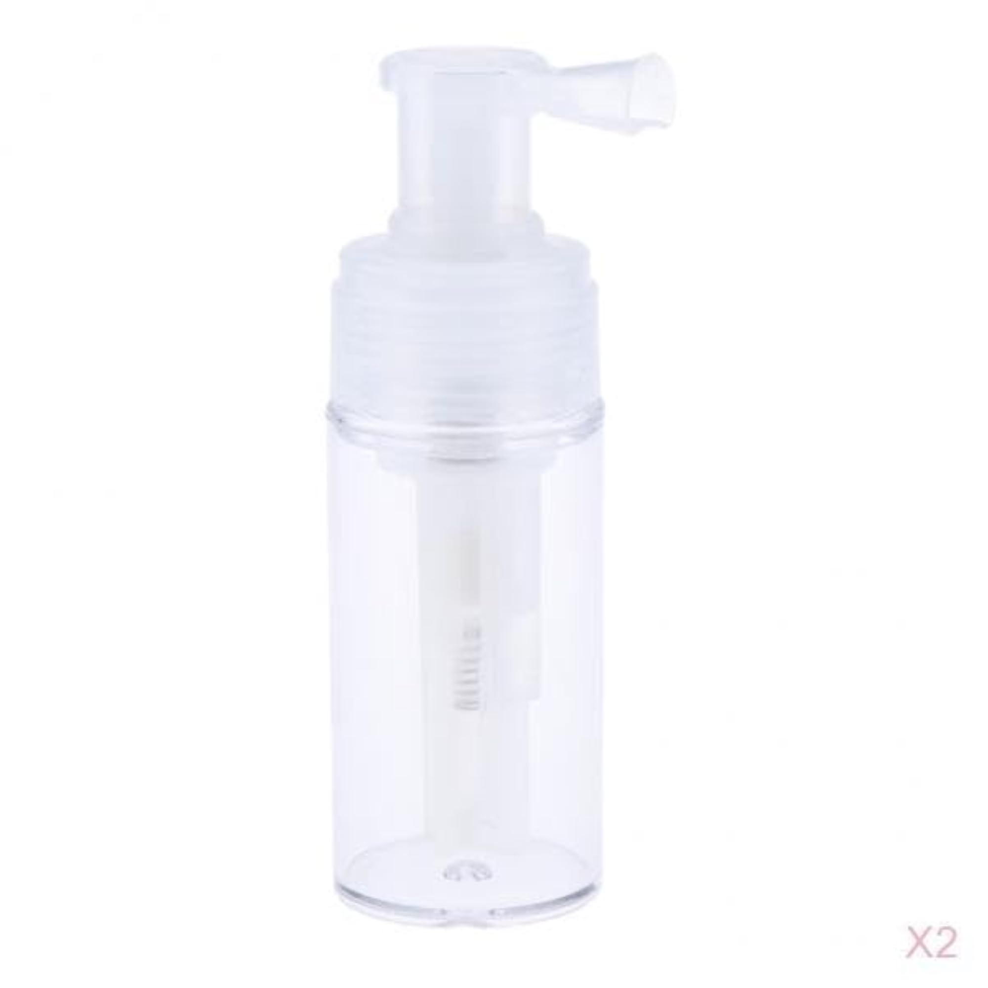 2x Empty Refillable Powder Spray Bottle Cosmetic Bottles