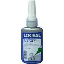 LOXEAL 83-54 50ml - FIJADOR DE TORNILLOS (Caja de 10 unidades de 50 ml). Fijador de alta resistencia. Alta temperatura y uso general.