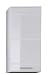 Produktbild trendteam smart living Badezimmer Hängeschrank Wandschrank Mezzo, 37 x 77 x 23 cm in Weiß Hochglanz mit viel Stauraum