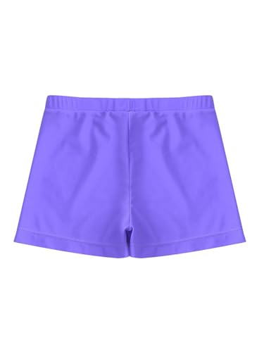 YEAHDOR Kids Girls Athletic Quickly Dry Swim Trunks Elastic Waistband Swim Boyshorts Beach Pool Swim Bottoms4