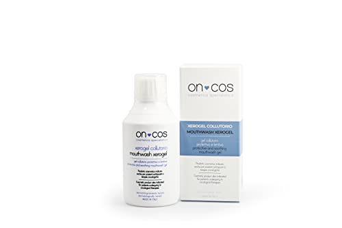 ONCOS – Colluttorio Xerogel 250 ml Contrasta Dolori, Sensibilità alle Gengive e Rossore, Effetto Lenitivo e Calmante, Cosmetica Oncologica per Idratare il Cavo Orale