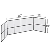 Algopix Similar Product 13 - Chin Link Backstop - 20' No Hood (SET)