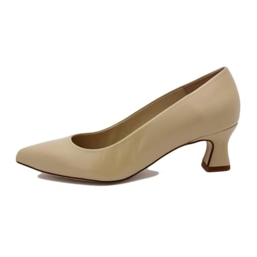 PieSanto 230151 Salon en cuir sable pour femme, Sable 28206, 36 EU