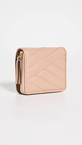 Tory Burch Women's Kira Chevron Bi-Fold Wallet, Devon Sand, Tan, One Size #TOP2